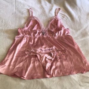 Victoria’s Secret babydoll lingerie set